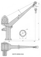 Davits series ŻOW scheme